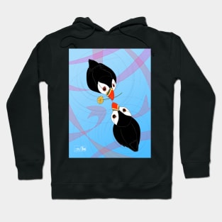 Cute Little Puffin Love Hoodie